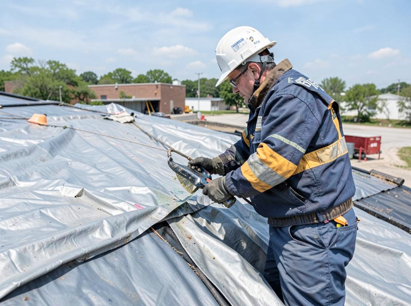 Roof Leak Repair in West Bluff, IL, IL 61604